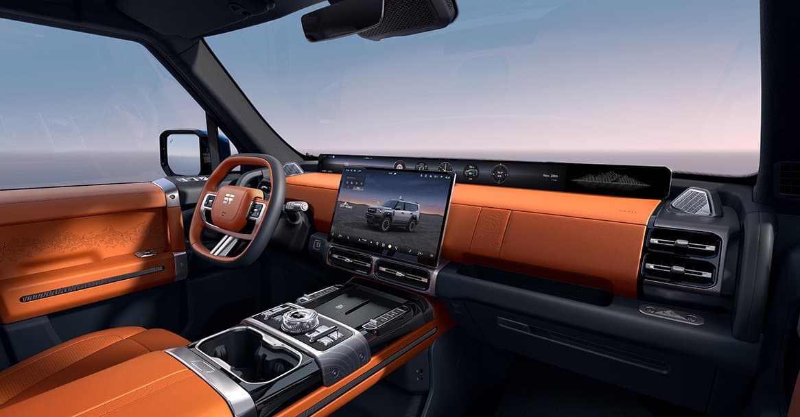 JETOUR G700 — 15.6 инчийн төв дэлгэц бүхий самбар