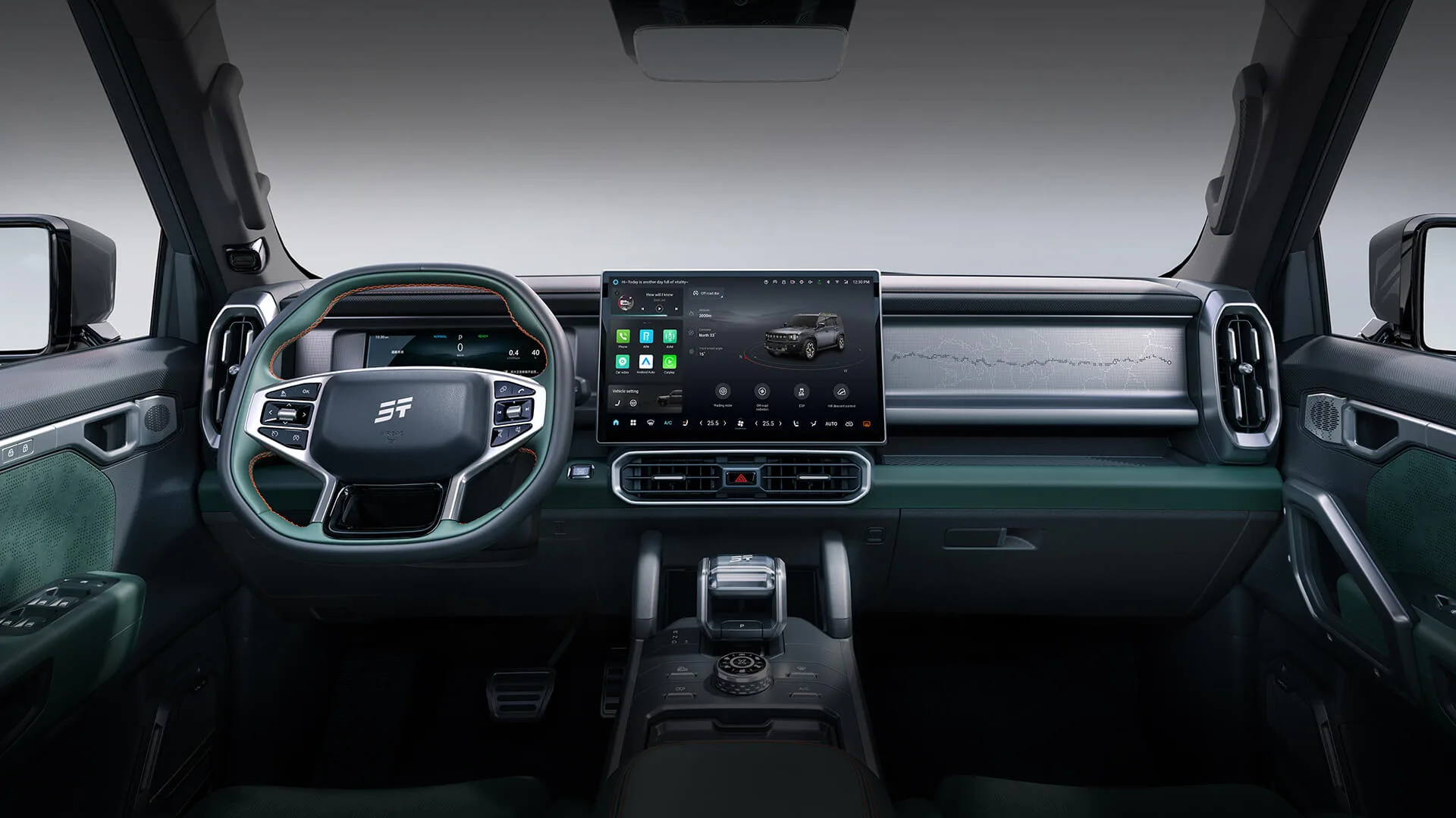 JETOUR T2 — 15.6 инчийн төв дэлгэц гараа сунгалгүй хүрэх зайд
