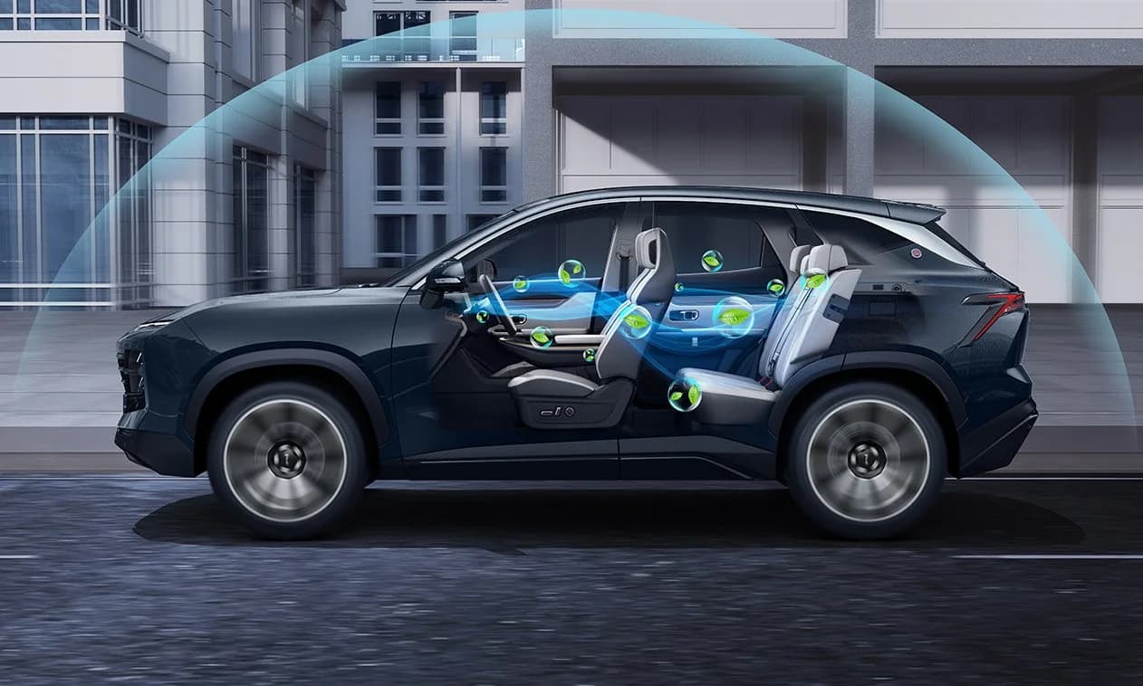 JETOUR X1 — салоны агаар цэвэршүүлэх систем